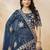 Attractive Blue Silk Embroidered Lehenga Choli With Dupatta