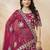 Dazzling Pink Silk Thread Embroidered Lehenga Choli