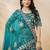 Regal Teal Green Embroidered Silk Lehenga Choli With Dupatta