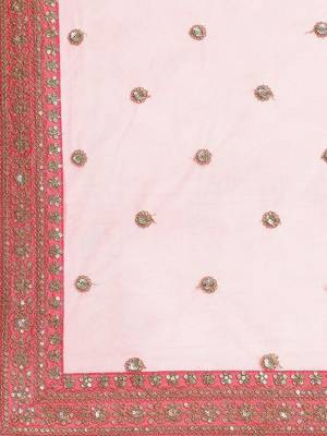 Green Semi-Stitched Lehenga & Unstitched Blouse with 2 Dupattas 3
