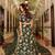 Enchanting Bottle Green Zari Work Art Silk Wedding Wear Lehenga Choli