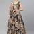 Black & Beige Embellished Sequinned Semi-Stitched Lehenga & Unstitched Blouse