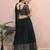 Beautiful Green Sequins Mehendi Wear Lehenga Choli