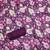 Women's purple embroidered dress material