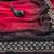 Blood Red Shaded Diamond Jarkhan Work silk blend Saree