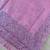 Pink sequin And Thread Embroidered Kota Chex Saree