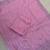 Pink sequin And Thread Embroidered Kota Chex Saree