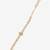 Gold plated silver beads kundan rakhi