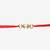 Gold plated thread rakhi