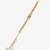 Gold plated silver stone rakhi