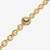 Gold beaded kundan rakhi