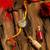 Gold plated kundan thread rakhi