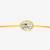 Gold plated kundan thread rakhi
