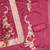 Women's pink handwork dress material