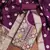 Women's wine handwork dress material