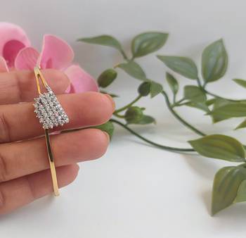 Cz open type bracelet 1