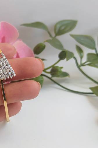 Cz open type bracelet