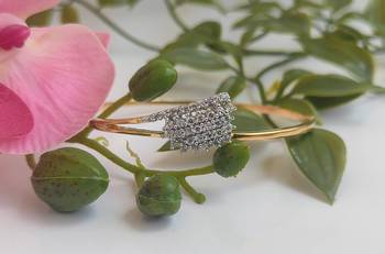 Cz open type bracelet 3