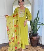Liril color rayon fabric beautiful festive wear readymade kurta set