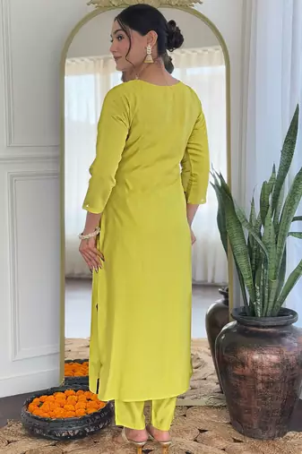 Liril color rayon beautiful festive wear readymade kurta set