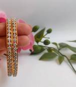 Exquite cz bangles of size 2.6