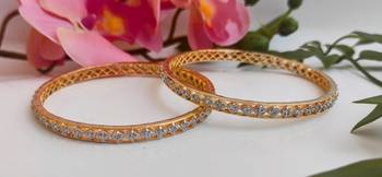 Exquite cz bangles of size 2.6 2