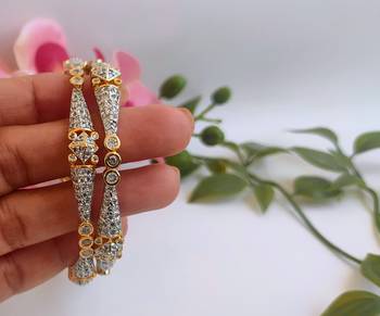 Cz bangles of size 2.6 1