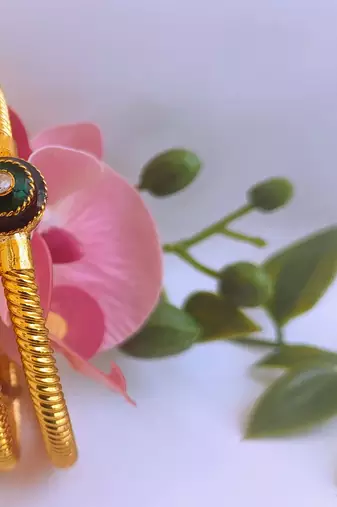 Metallic bangles of size 2.6