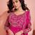 Pink color heavy wedding ceremonial wear trendy sharara dress