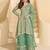 Pista color ceremonial palazzo dress for girlie bridesmaid looks