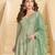 Pista color ceremonial palazzo dress for girlie bridesmaid looks