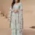 Beautiful grey color resham embroidered palazzo suit