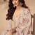 Beautiful peach color resham embroidered palazzo suit