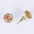 Traditional round shape golden balls gold plated choker necklace set for women