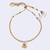 Traditional round shape golden balls guchha gold plated choker necklace for women