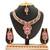 Pink designer function wear ad necklace set