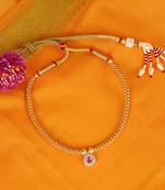 Traditional royal round shape golden balls gold plated choker necklace for women