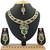 Green designer function wear ad necklace set