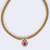 Traditional royal round shape golden balls gold plated choker necklace for women