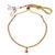 Traditional round and oval shape golden balls gold plated choker necklace for women