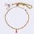 Traditional round and oval shape golden balls gold plated choker necklace for women
