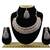 Blue designer function wear ad necklace set