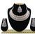 Grey designer function wear ad necklace set