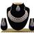 Blue designer function wear ad necklace set