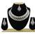 Green designer function wear ad necklace set