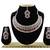 Blue designer function wear ad necklace set