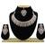 Grey designer function wear ad necklace set