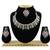 Green designer function wear ad necklace set