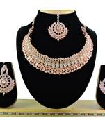 Multicolor designer function wear ad necklace set
