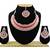 Red designer function wear ad necklace set